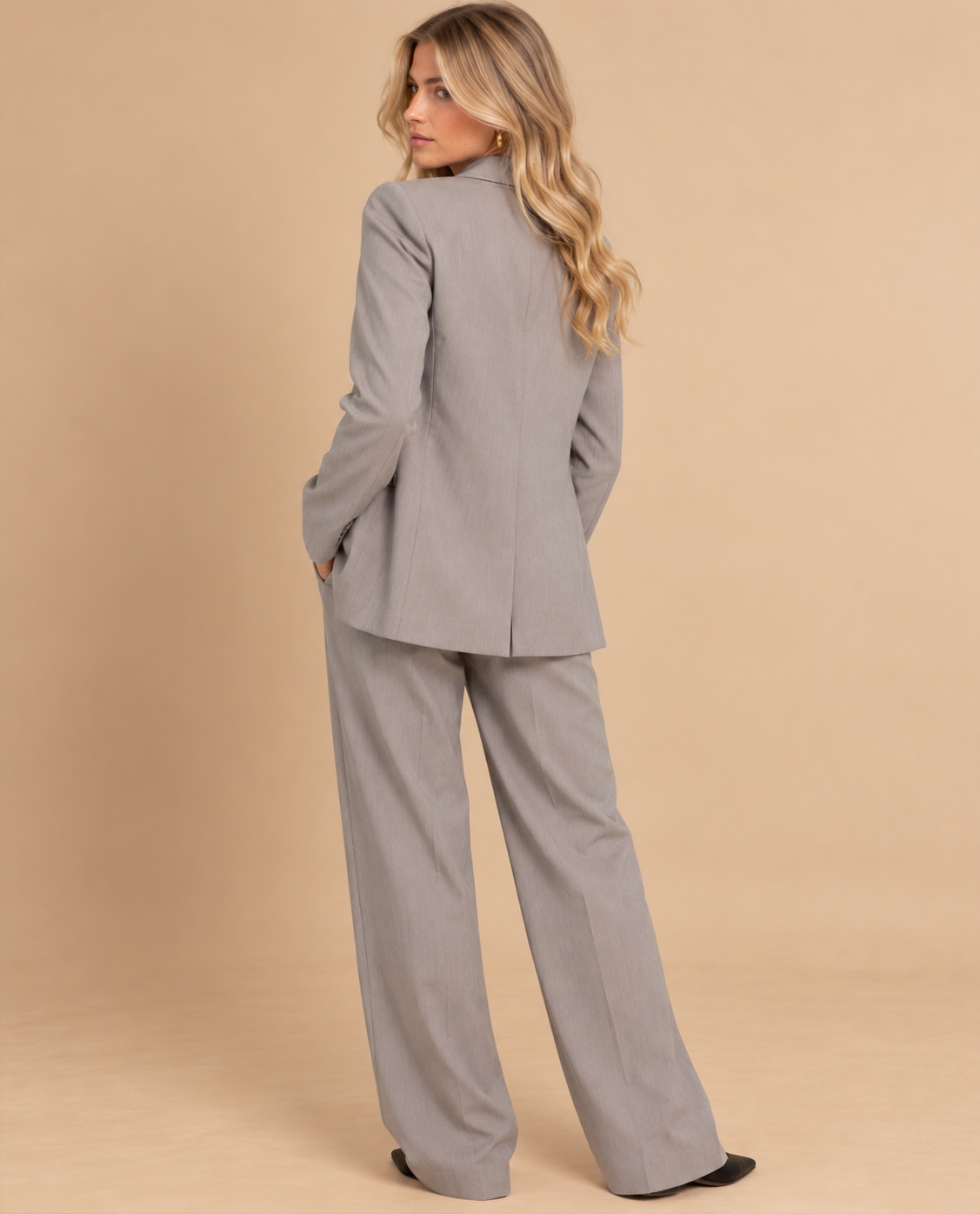 Blazer Grecia Gris