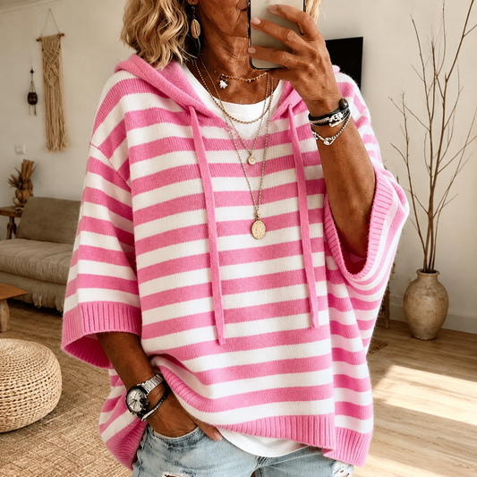 Jersey Poncho Remedios rosa