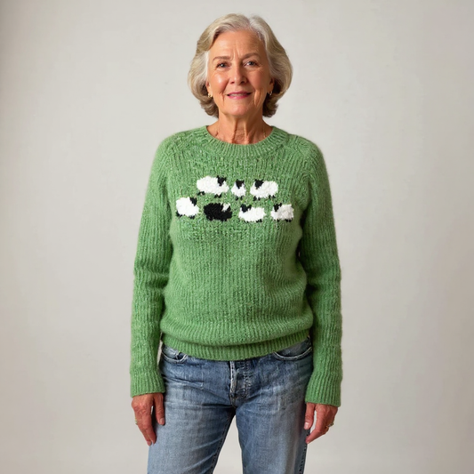Jersey Ovejitas Paz Verde