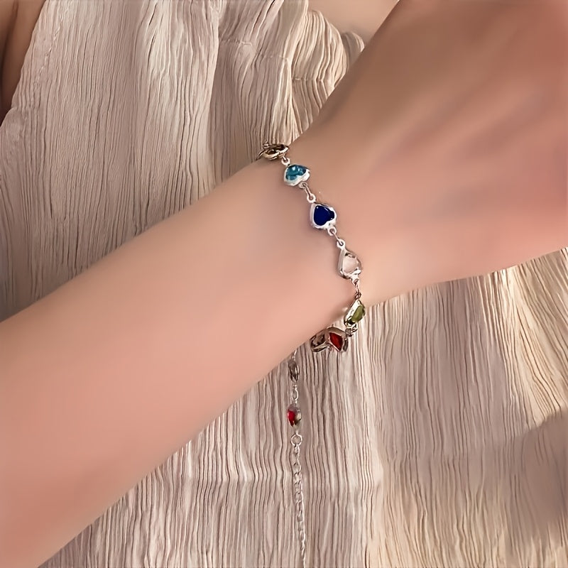 Pulsera Corazón Cielo