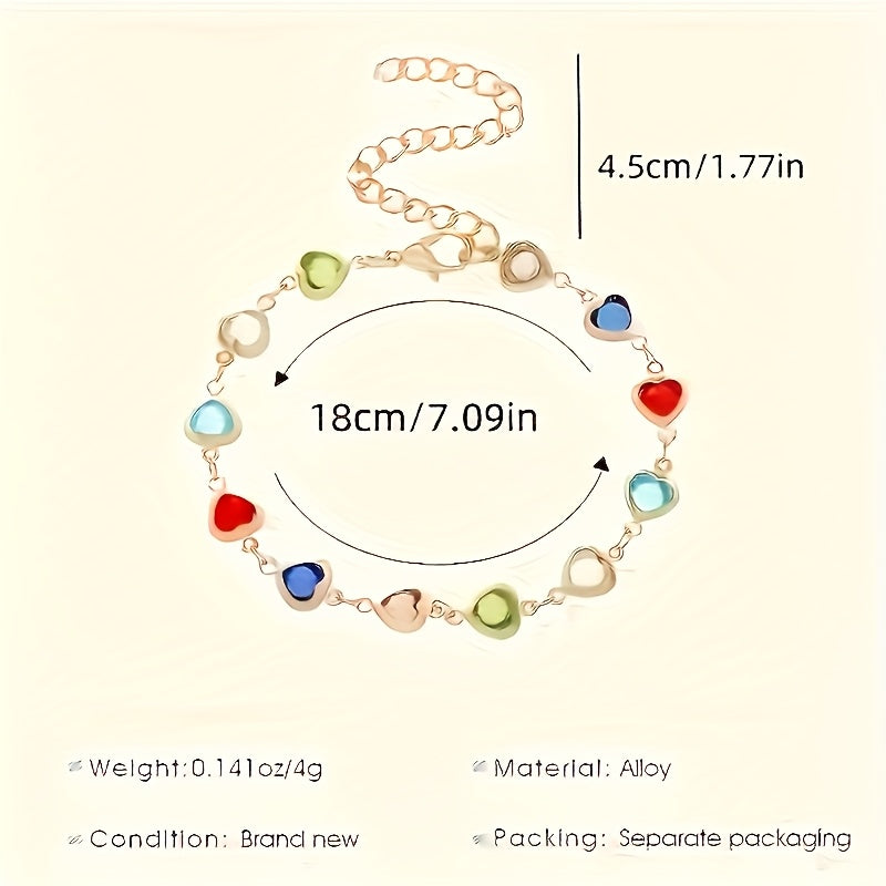 Pulsera Corazón Cielo