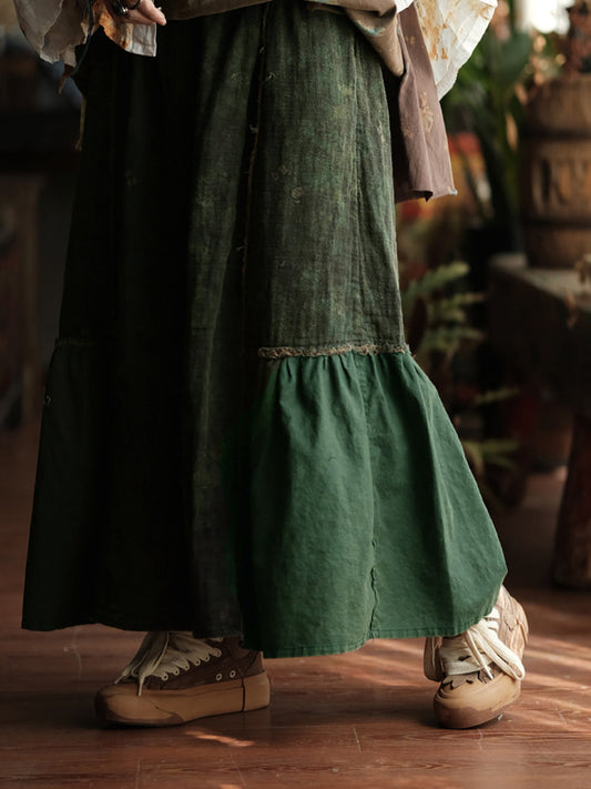 Falda Olaia de Cuadros