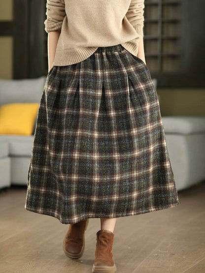 Falda Wanda de Cuadros