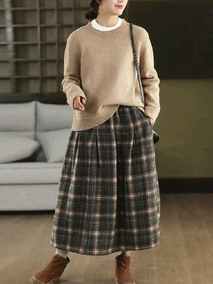 Falda Wanda de Cuadros