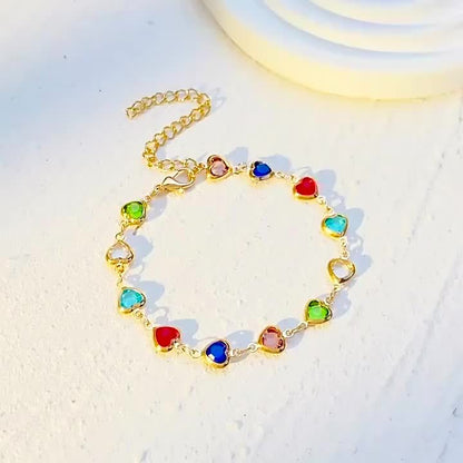 Pulsera Corazón Cielo