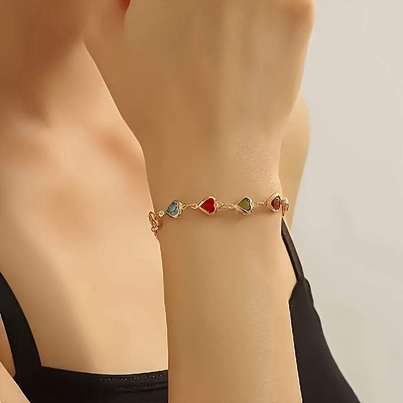 Pulsera Corazón Cielo