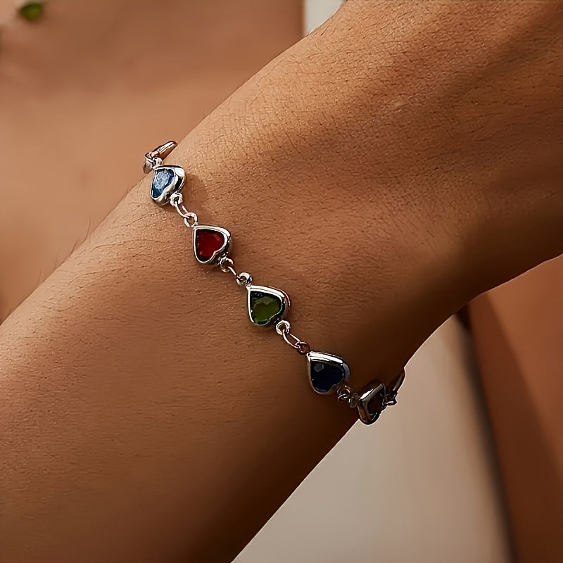 Pulsera Corazón Cielo