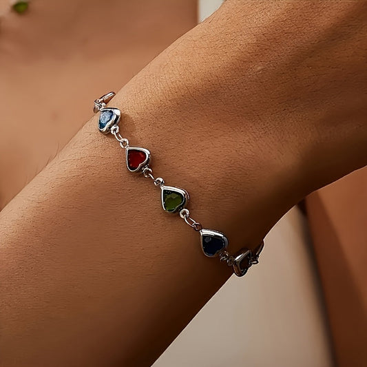 Pulsera Corazón Cielo