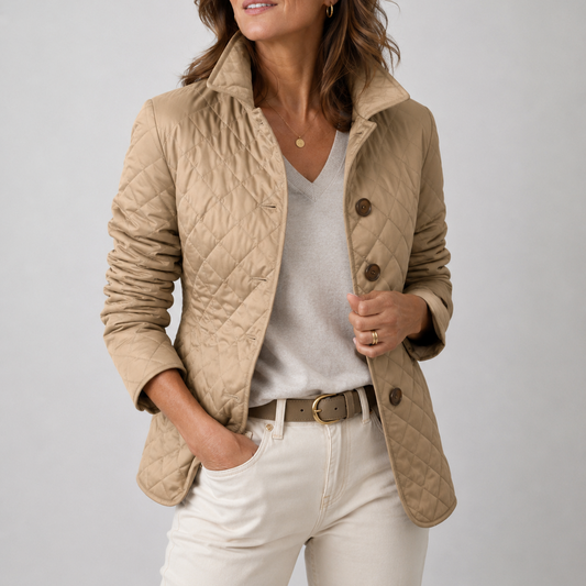 Chaqueta Acolchada Elora caqui
