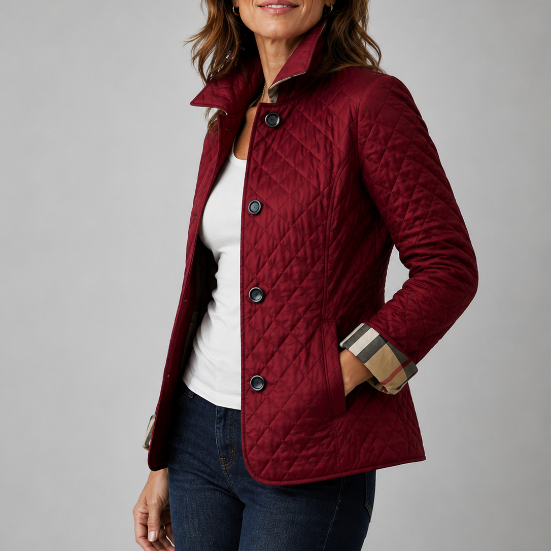 Chaqueta Acolchada Elora rojo