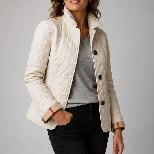 Chaqueta Acolchada Elora beige