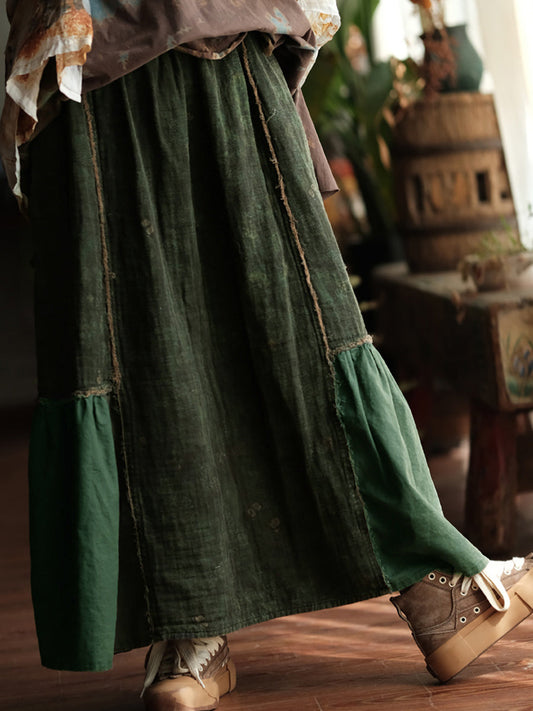 Falda Olaia de Cuadros