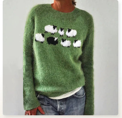 Jersey Ovejitas Paz Verde