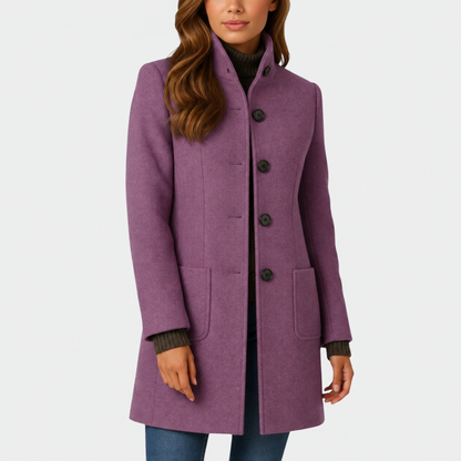 Abrigo Aurora morado