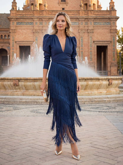 Vestido Salvia