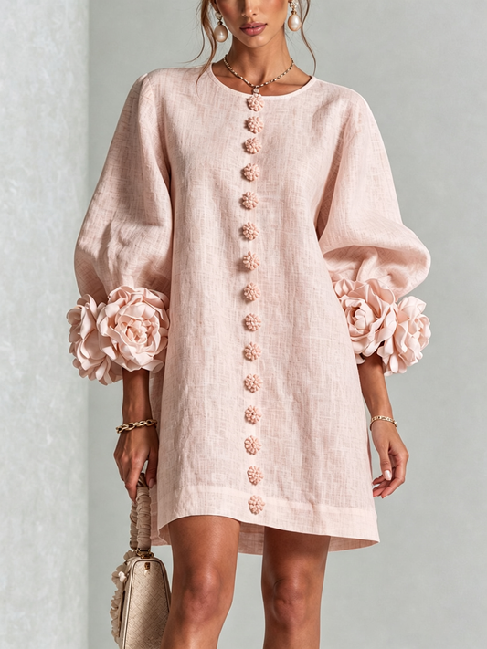 Vestido Nerea rosa
