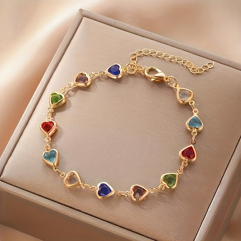 Pulsera Corazón Cielo
