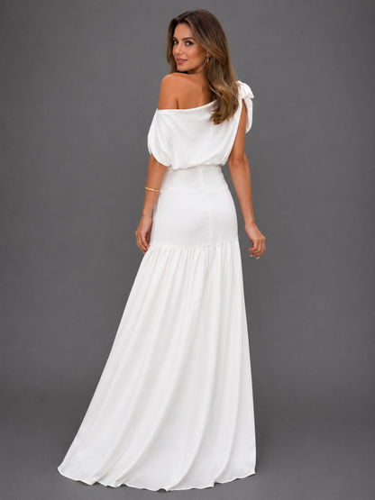 Adriana - Vestido Elegante Manga Raglán, vista 10 – Lucia Navarro