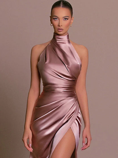 Amanda - Vestido Elegante largo, vista 4 – Lucia Navarro
