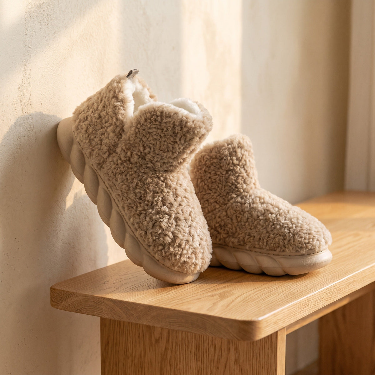 Botines Nube Pía Camel – Lucia Navarro