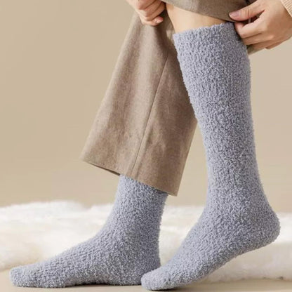 Calcetines Altos Nieves Azul – Lucia Navarro