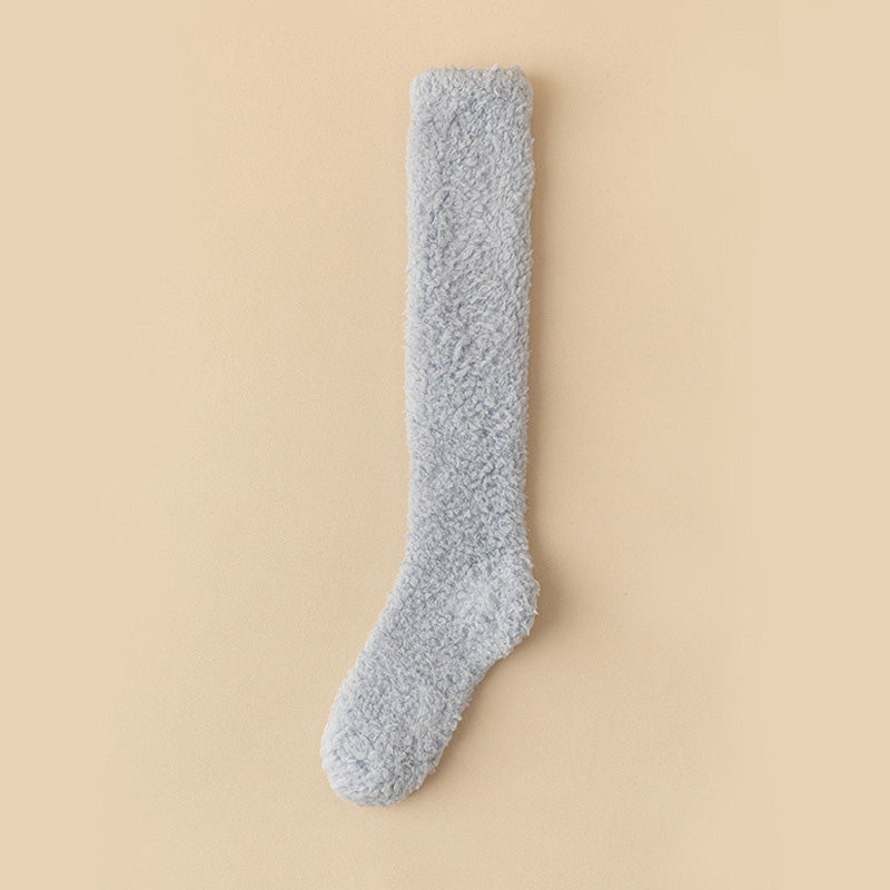 Calcetines Altos Nieves Azul, vista 2 – Lucia Navarro