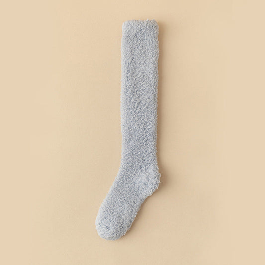 Calcetines Altos Nieves Azul, vista 2 – Lucia Navarro