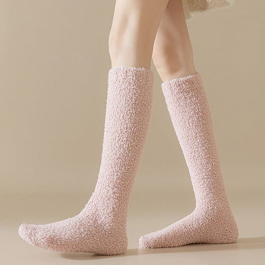 Calcetines Altos Perla Rosa – Lucia Navarro