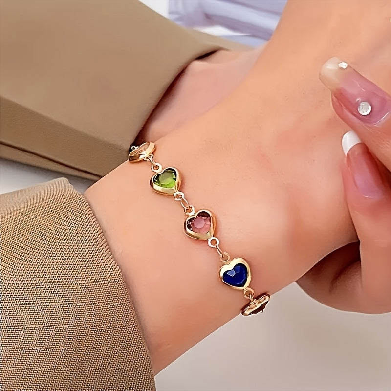 Pulsera Corazón Cielo