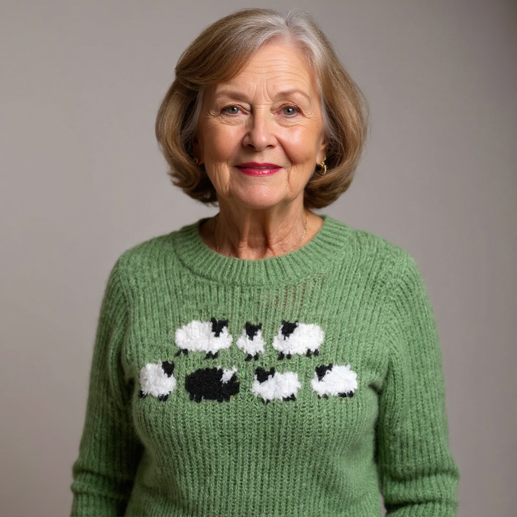Jersey Ovejitas Paz Verde