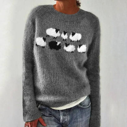 Jersey Ovejitas Paz Gris