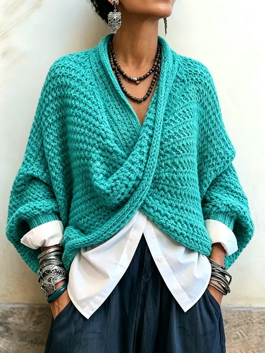 Jersey Soledad turquesa