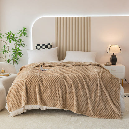 Manta Gofre Camel – Lucia Navarro