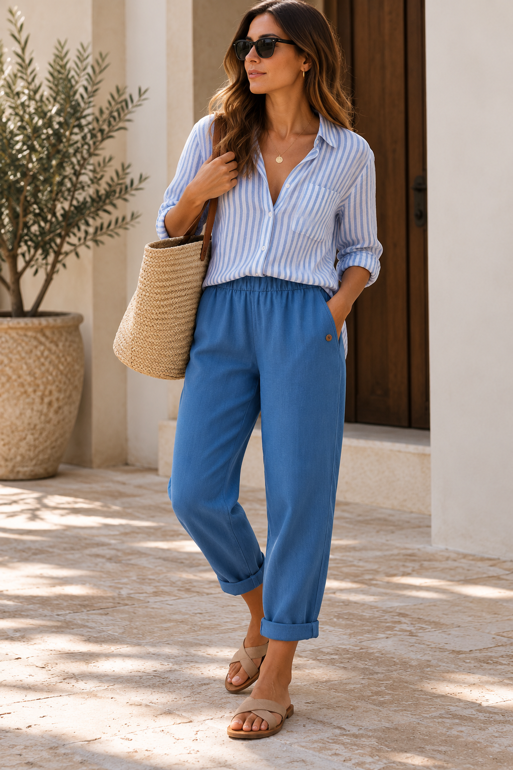 Pantalón Patricia, vista 4 – Lucia Navarro