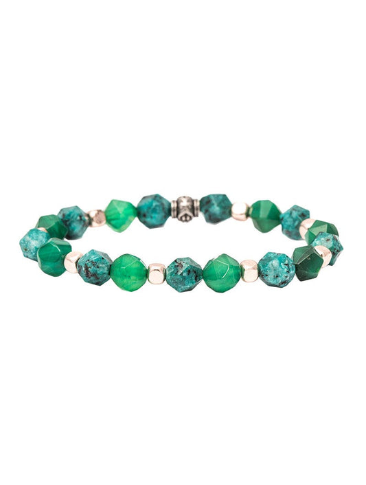 Pulsera Rachel en Esmeralda – Lucia Navarro