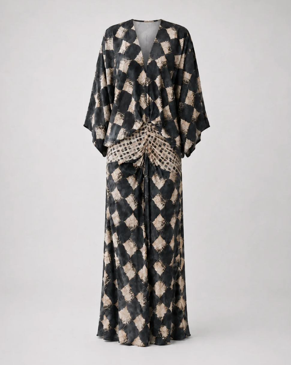 Vestido Manuela, vista trasera – Lucia Navarro